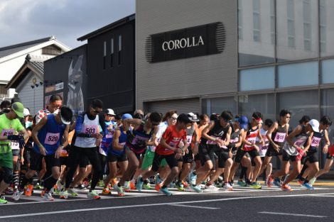 伊賀上野シティマラソンが開催されます